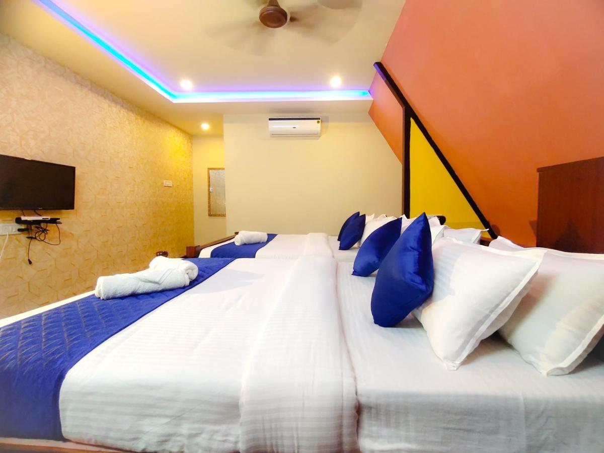 Pv Cottages - Serenity Beach ปอนดิเชอรี ภายนอก รูปภาพ