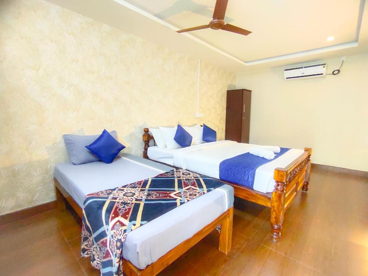 Pv Cottages - Serenity Beach ปอนดิเชอรี ภายนอก รูปภาพ