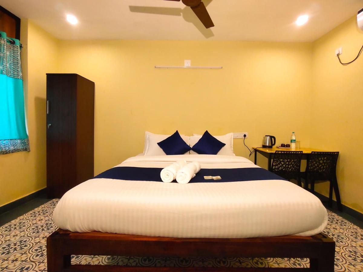 Pv Cottages - Serenity Beach ปอนดิเชอรี ภายนอก รูปภาพ