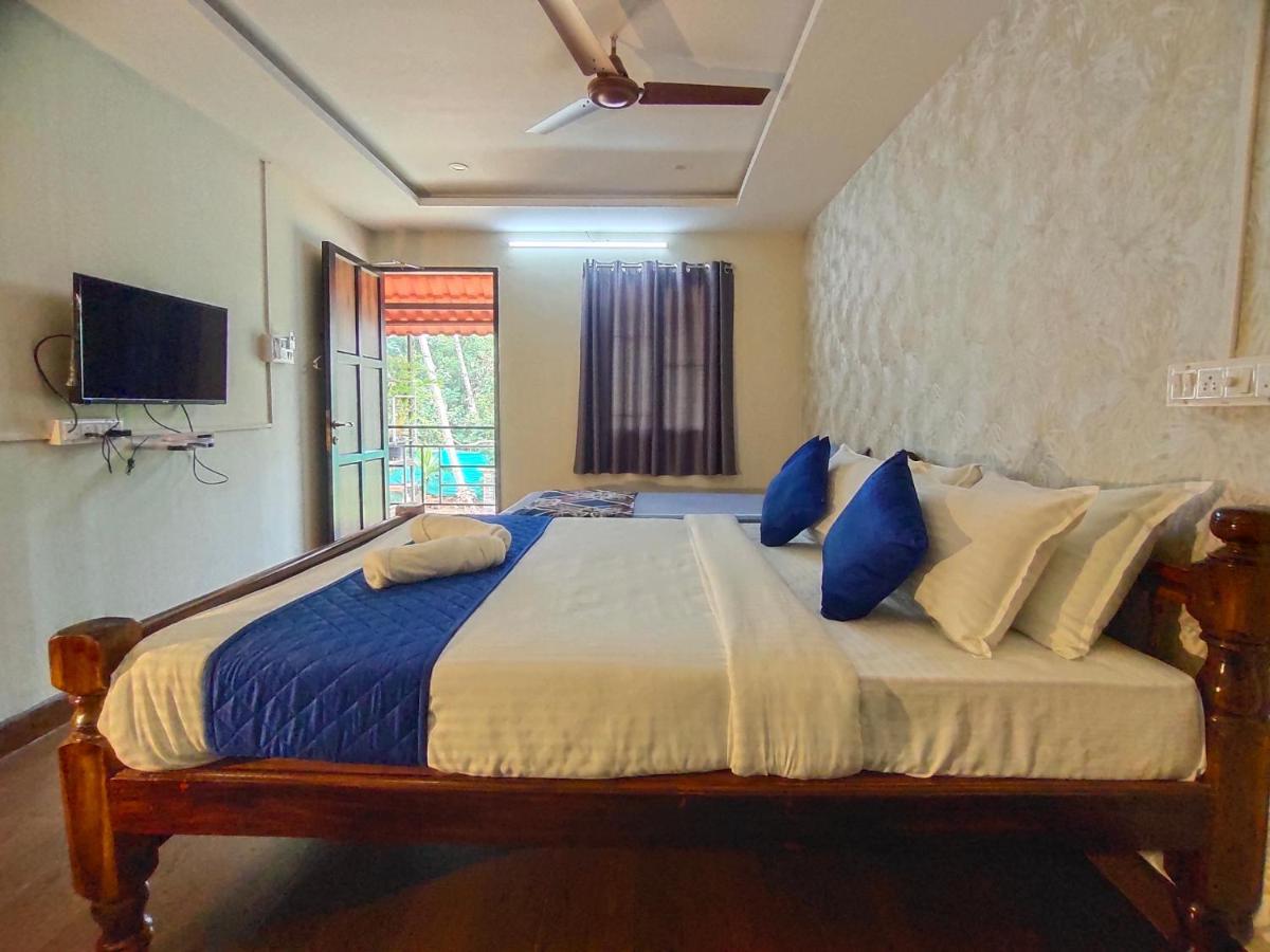 Pv Cottages - Serenity Beach ปอนดิเชอรี ภายนอก รูปภาพ