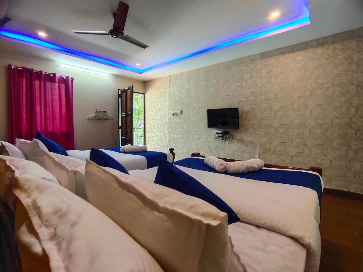 Pv Cottages - Serenity Beach ปอนดิเชอรี ภายนอก รูปภาพ