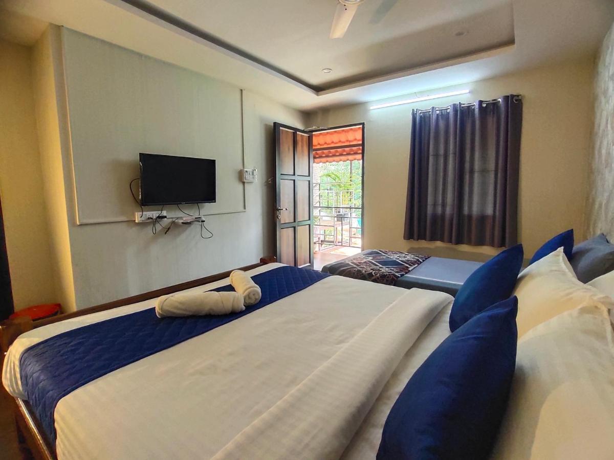 Pv Cottages - Serenity Beach ปอนดิเชอรี ภายนอก รูปภาพ