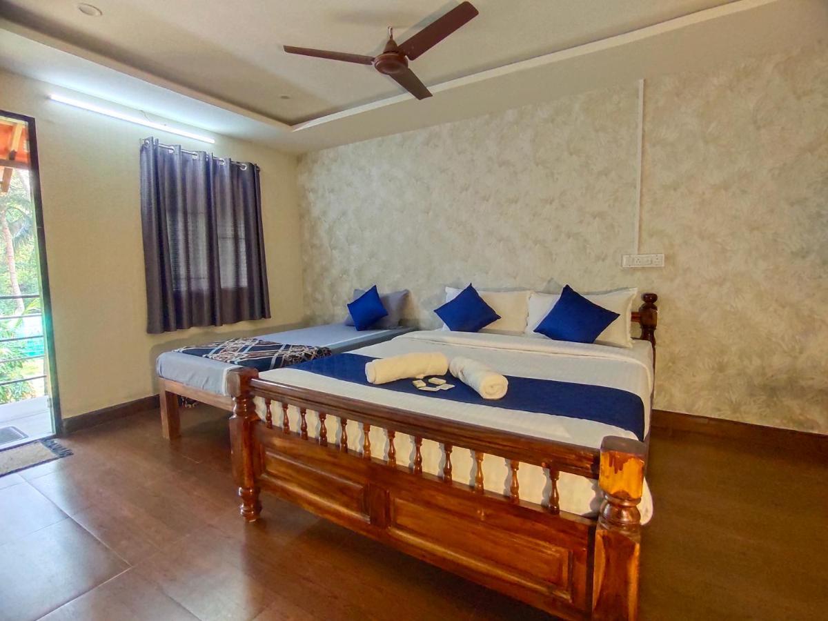 Pv Cottages - Serenity Beach ปอนดิเชอรี ภายนอก รูปภาพ