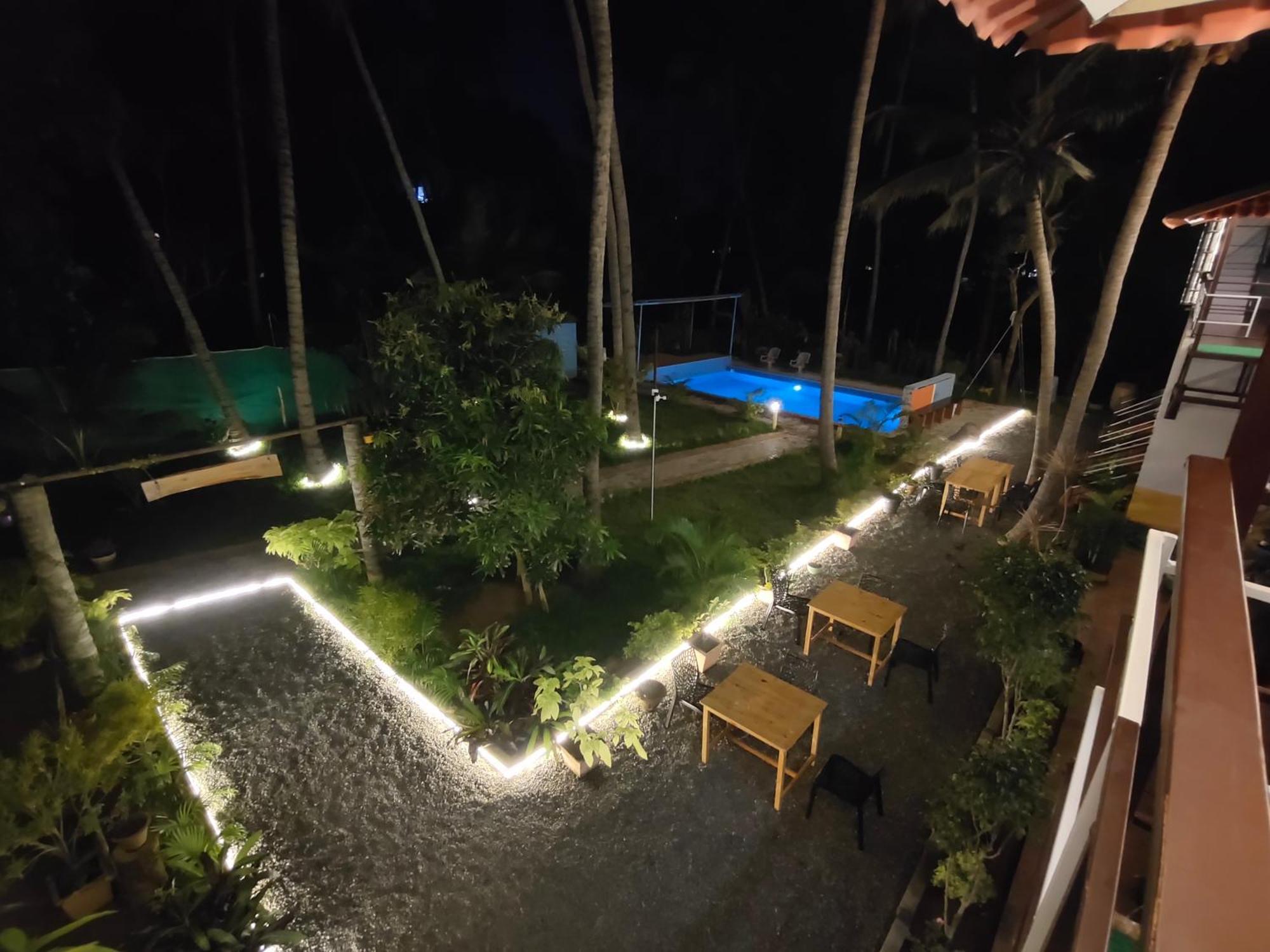 Pv Cottages - Serenity Beach ปอนดิเชอรี ภายนอก รูปภาพ